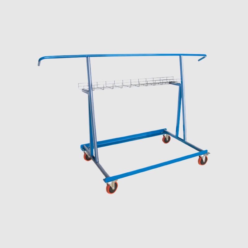 Ovi-kärry 125mm renkailla